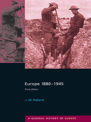 cover image of Europe 1880-1945